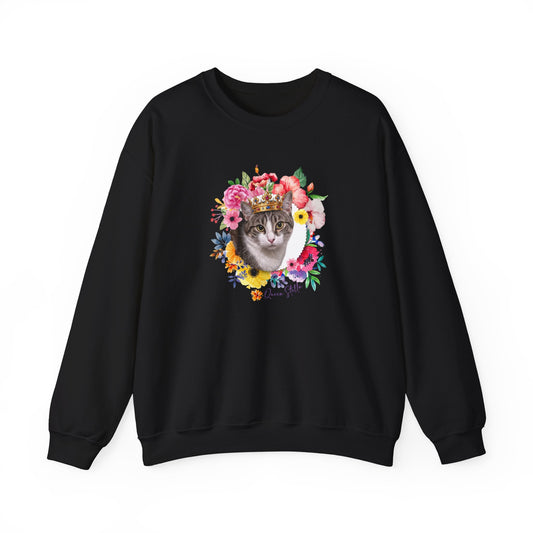Queen Stella Floral Women's And Unisex Sweatshirt