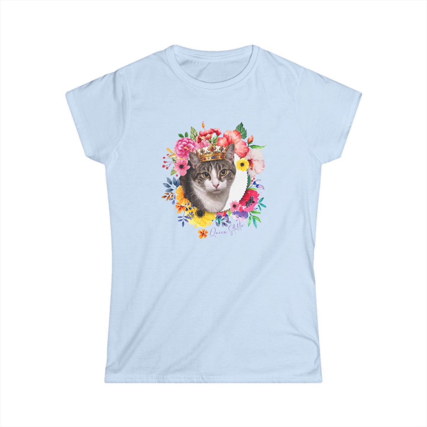 Queen Stella Floral Women's T-Shirt
