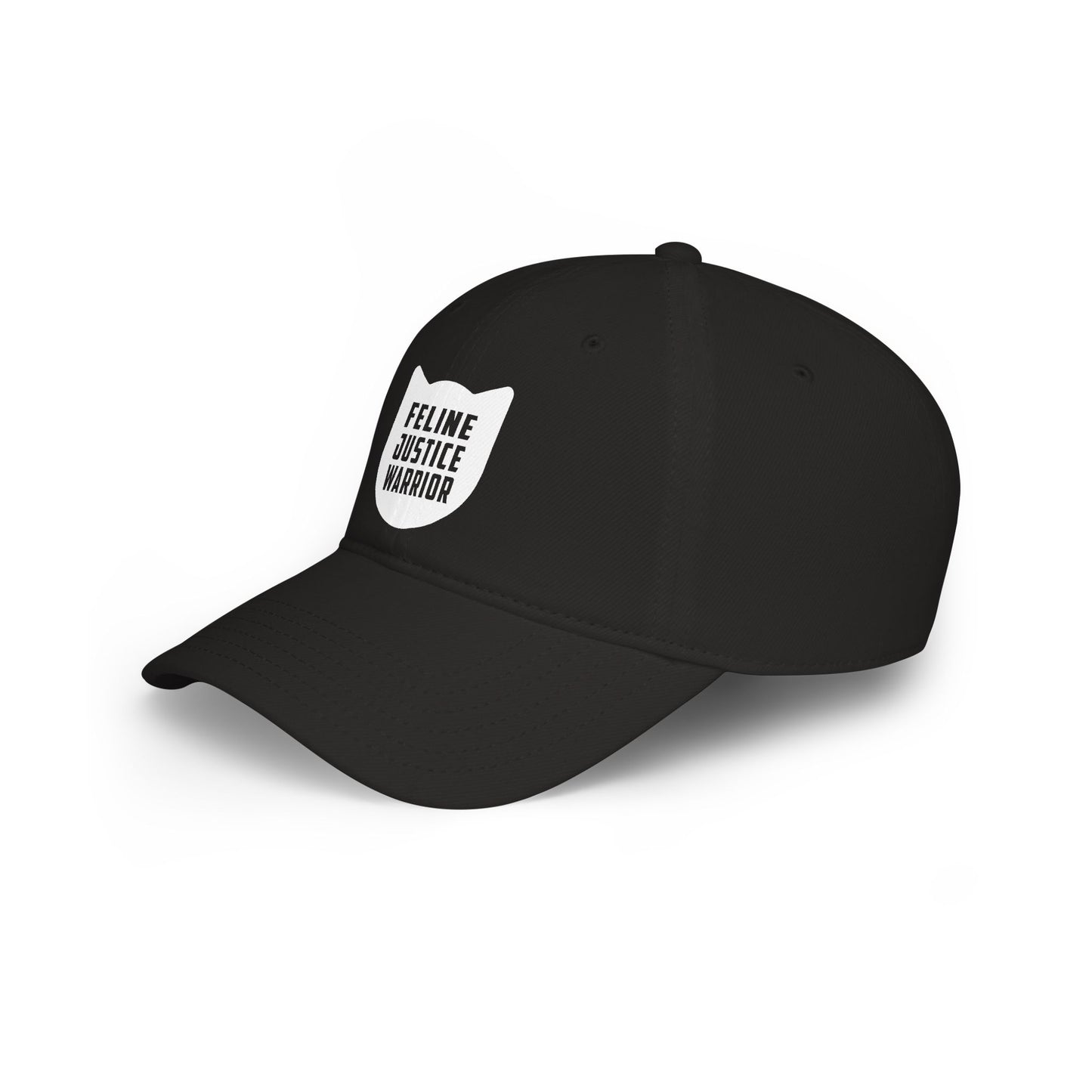Feline Justice Warrior Logo Baseball Cap