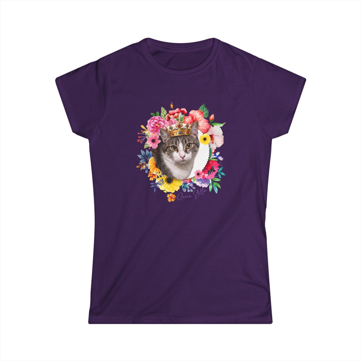Queen Stella Floral Women's T-Shirt