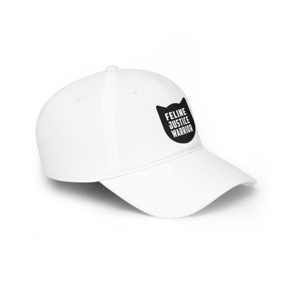 Feline Justice Warrior Logo Baseball Cap