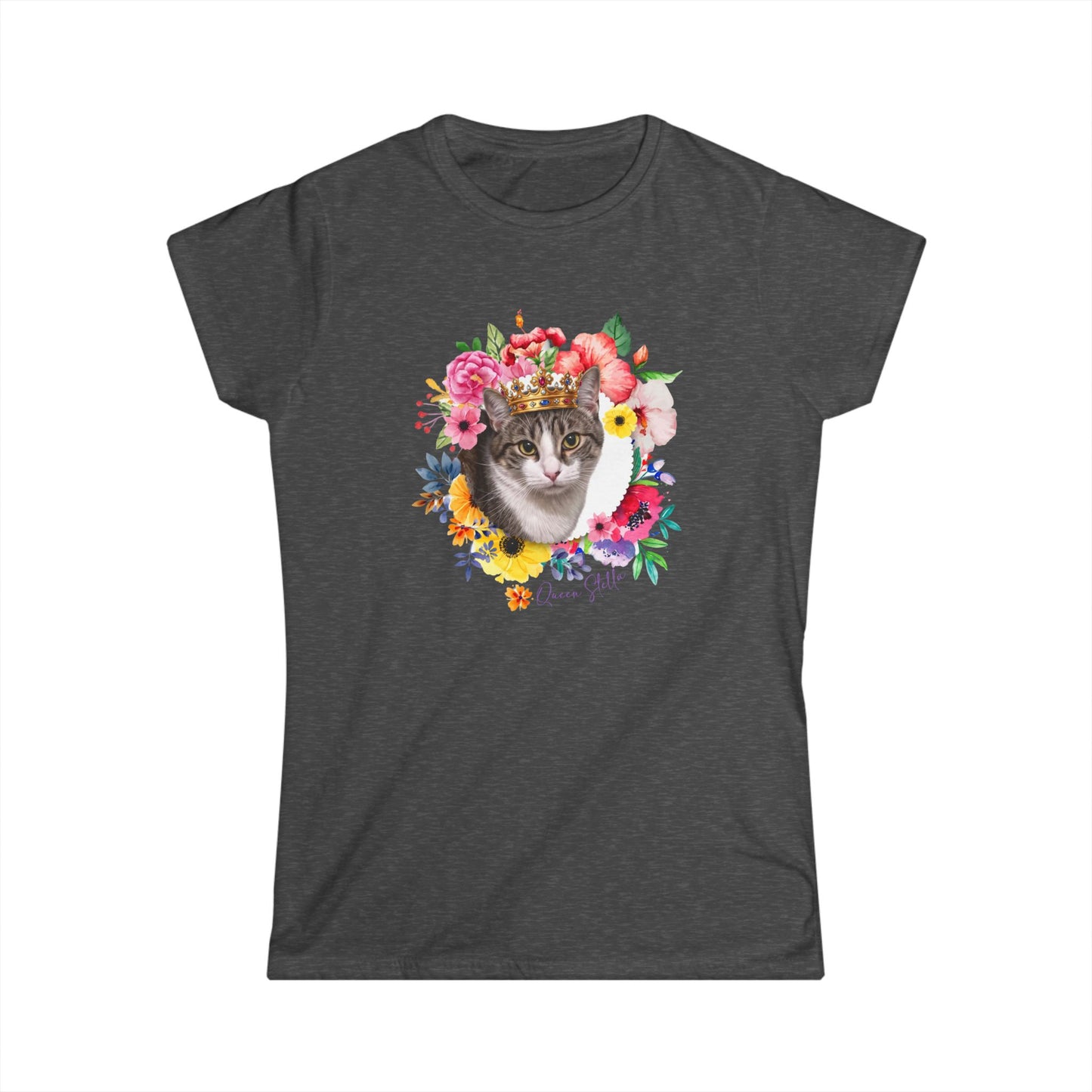 Queen Stella Floral Women's T-Shirt