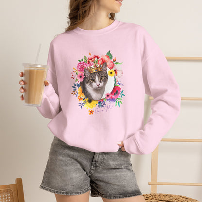 Queen Stella Floral Women's And Unisex Sweatshirt