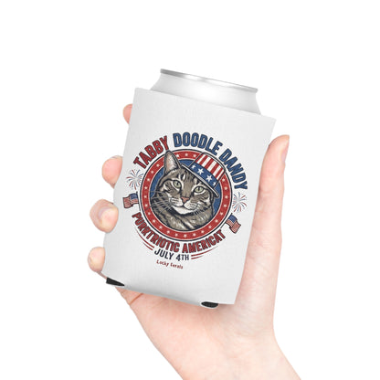 Tabby Doodle Dandy Can Cooler
