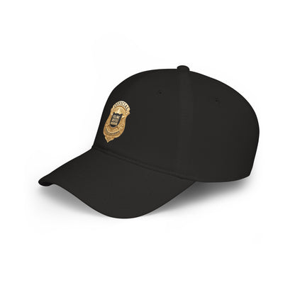 Feline Justice Warrior Gold Badge Baseball Cap