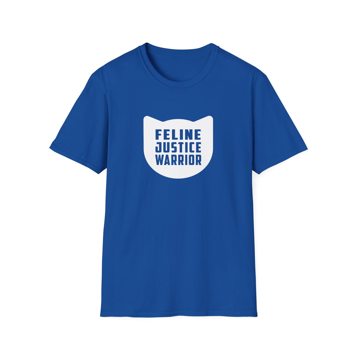 Feline Justice Warrior Logo T-Shirt