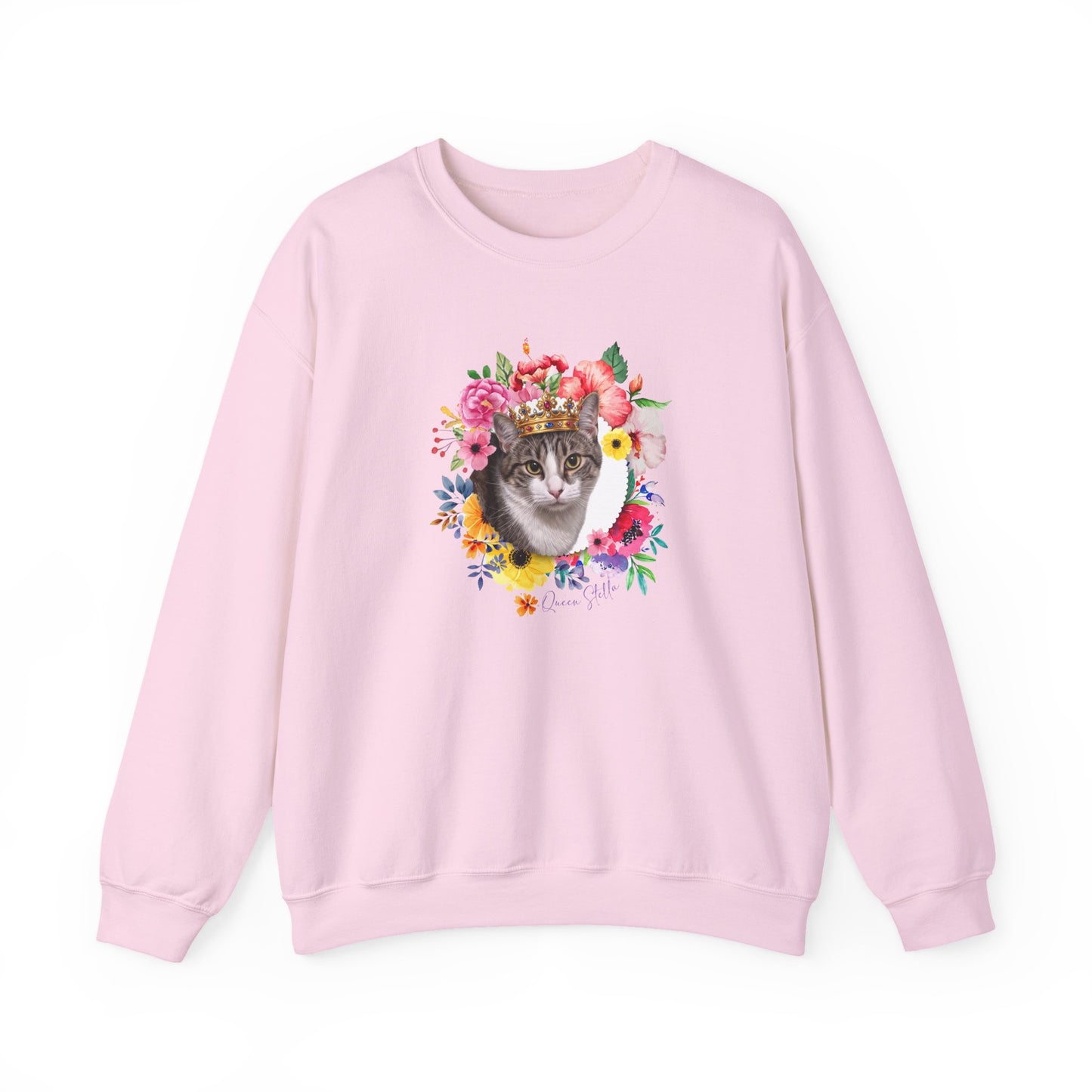 Queen Stella Floral Women's And Unisex Sweatshirt