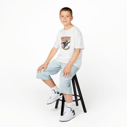 Kids — Feline Justice Warrior Vintage Comic Character T-Shirt